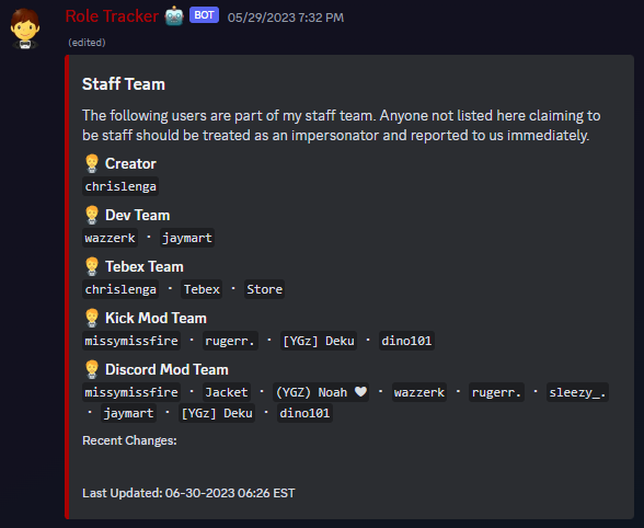 Role Tracker - 1