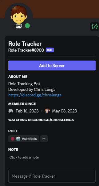 Role Tracker - 3