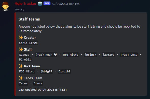 Role Tracker - 8