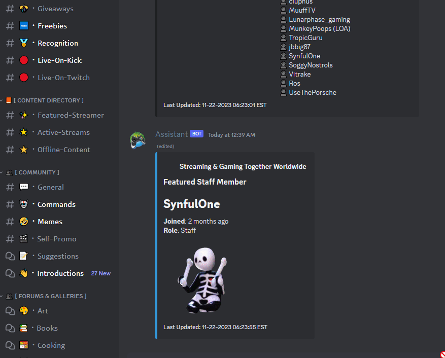 Streamer Bot (motion) - 1